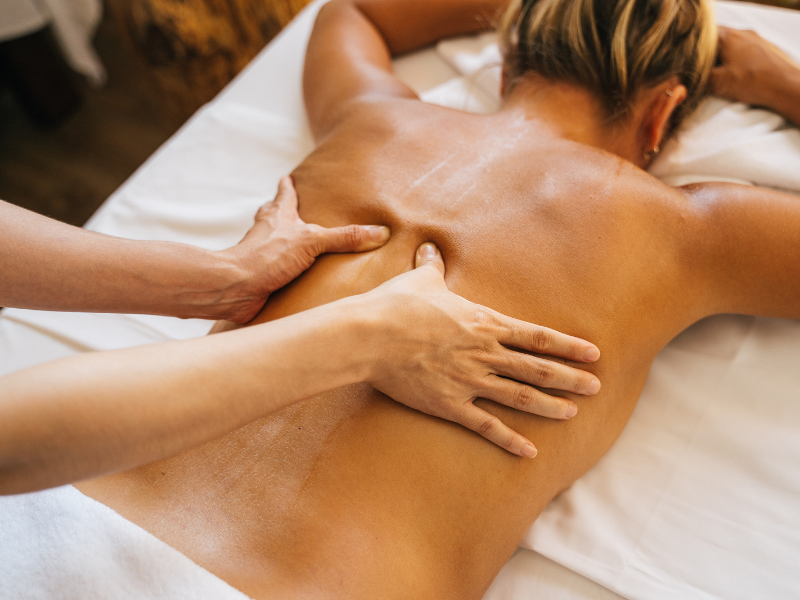 Atelier massage du dos