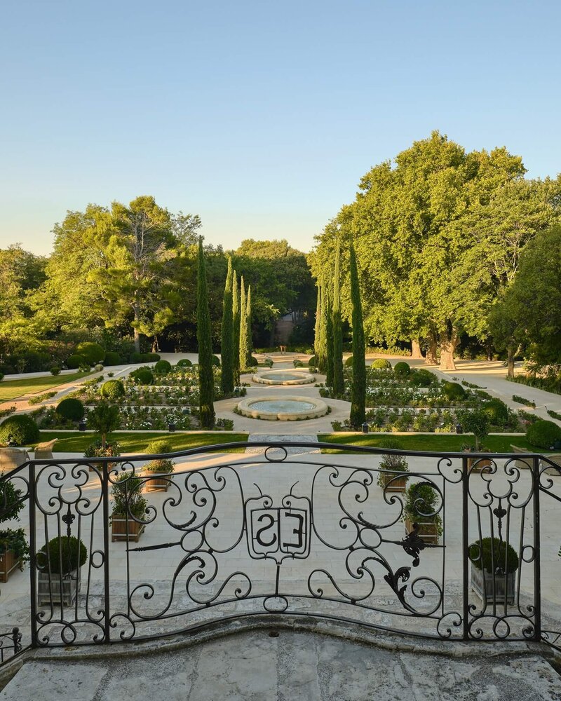 Château d'Estoublon France - Entrance