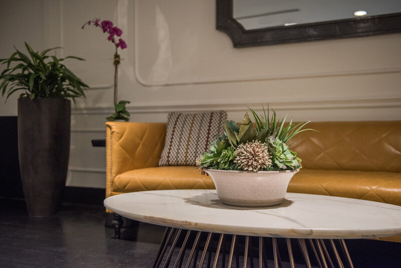 Luxury hotel lobby interior design