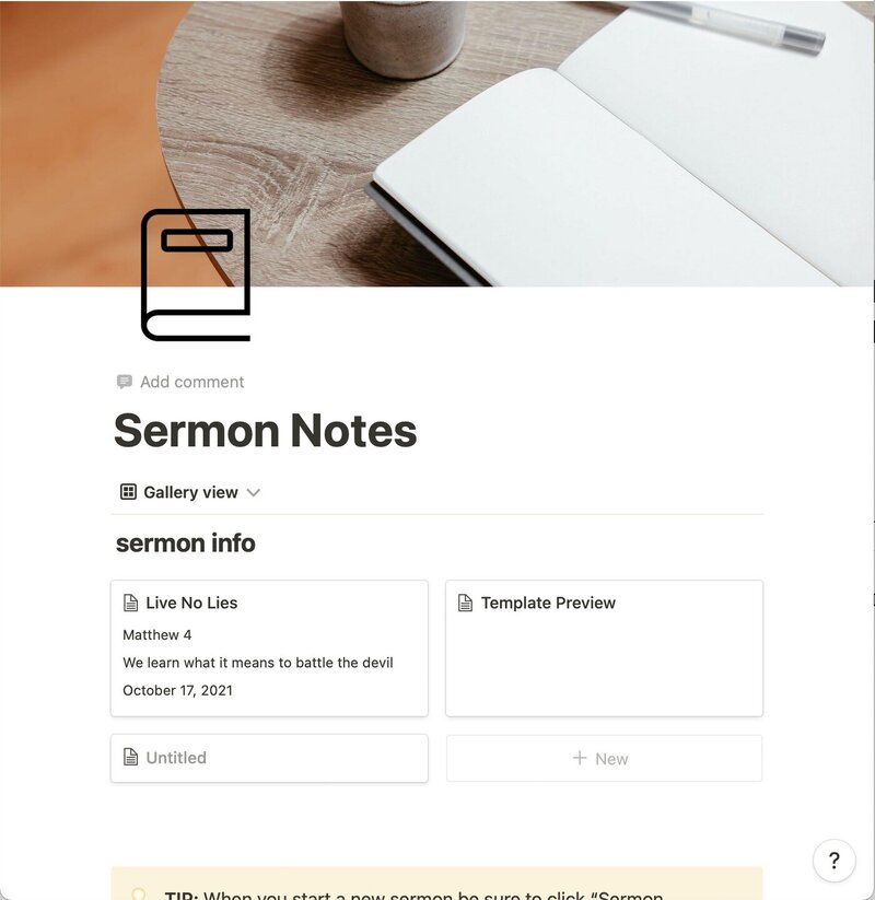 2 Sermon Notes