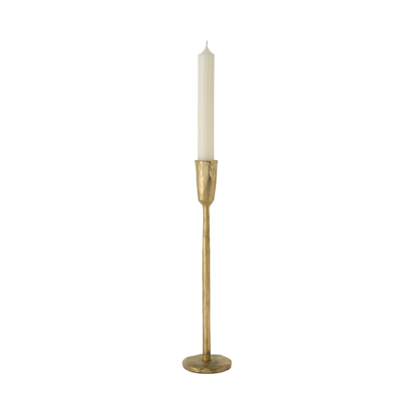 Luna Forged Candlestick M, Gold (2)