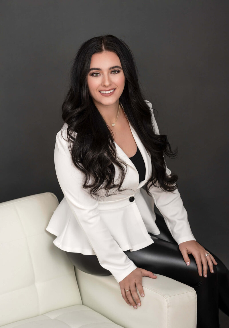 Elegant business headshot