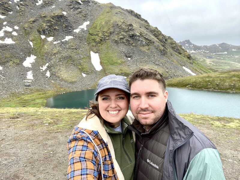 Alaska couples session, Hatchers Pass and Summit Lake Mountain Views