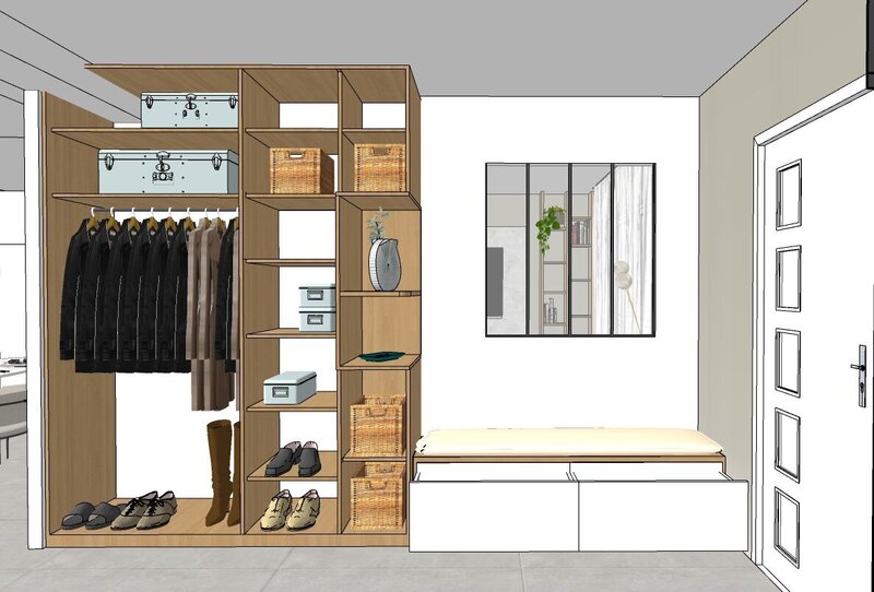 Dressing ouvert
