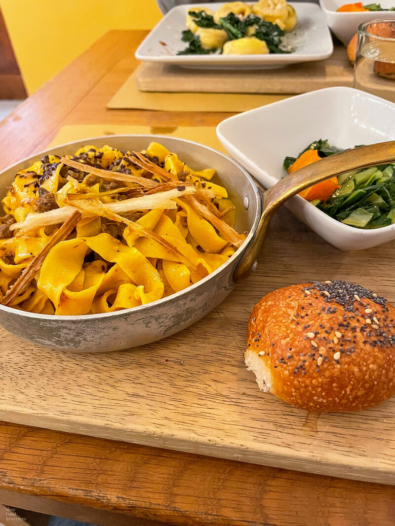Pasta at Sfoglia Rina in Bologna, Italy