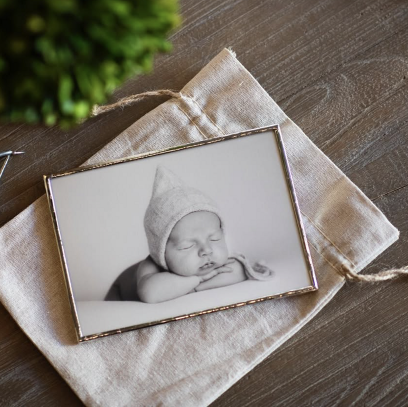 example of newborn photo album
