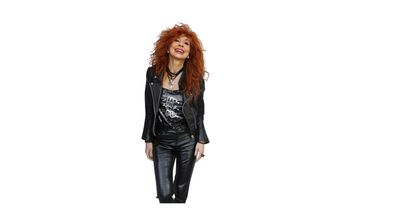 Rock-and-Roll-Inspired Design in Star of Rock Showit Template
