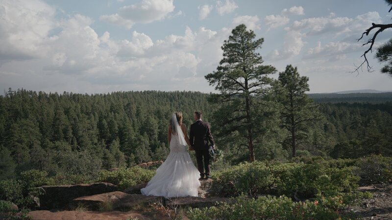 Destination Wedding in Pinetop Arizona
