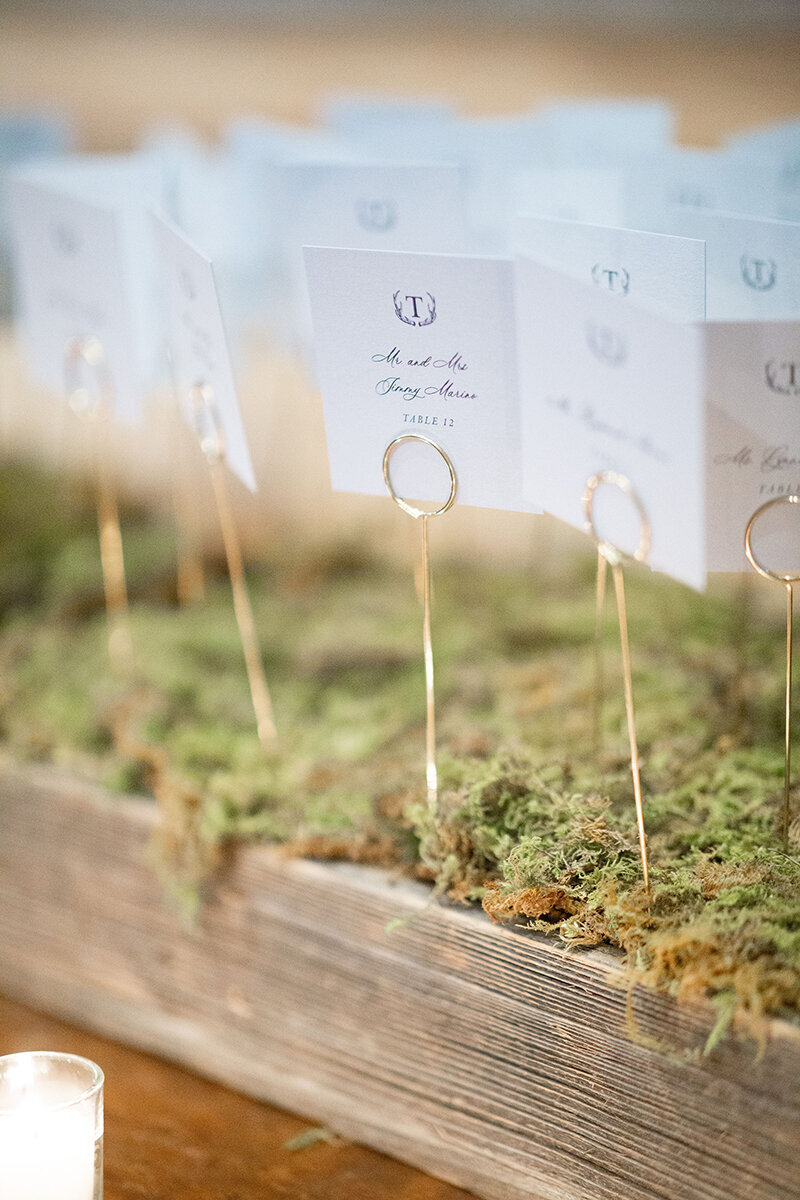 Custom Logo Escort Cards
