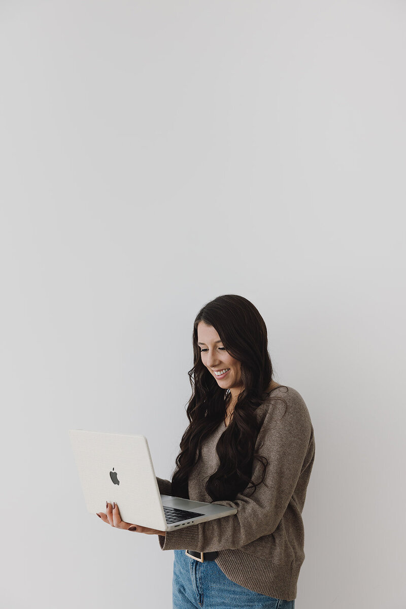 Brand Photo Sitting on Bench