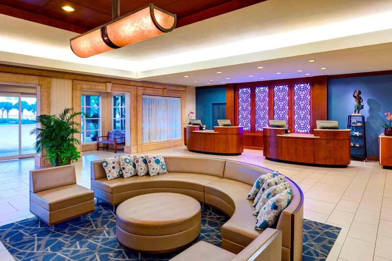 Sheraton sand key resort lobby host hotel for photography retreat