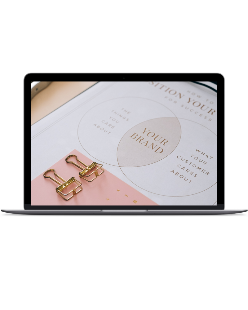 macbook laptop with gallery images