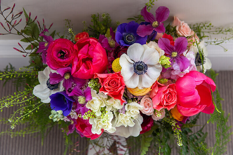 Bright wedding bouquet 93