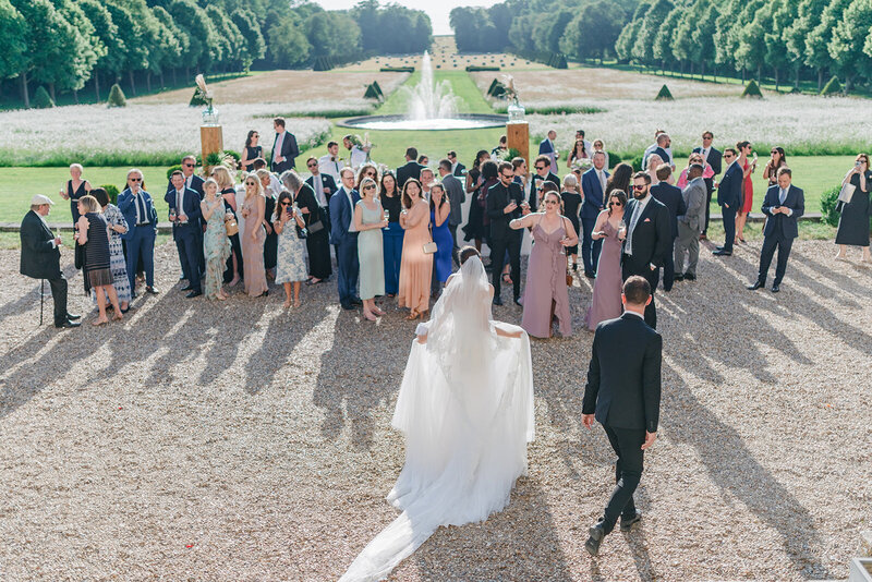 Morgane Ball photographer Wedding Chateau de Champlatreux Paris France  reception grand chemin traiteur