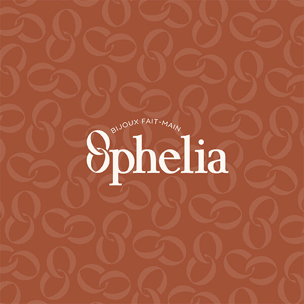 Identité visuelle Ophelia réalisés par Sagittae Design