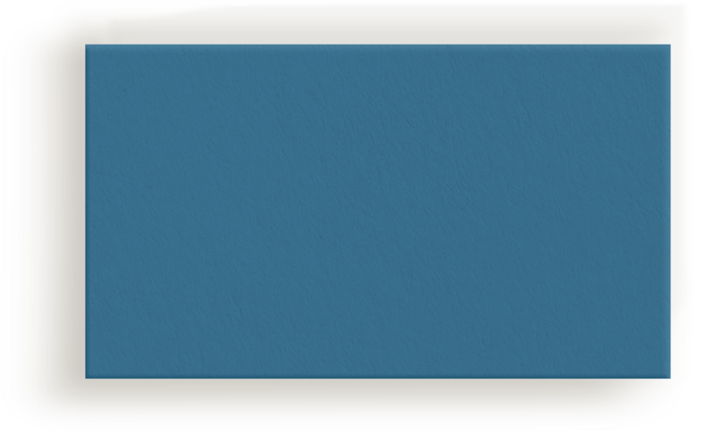 Blank blue gift card