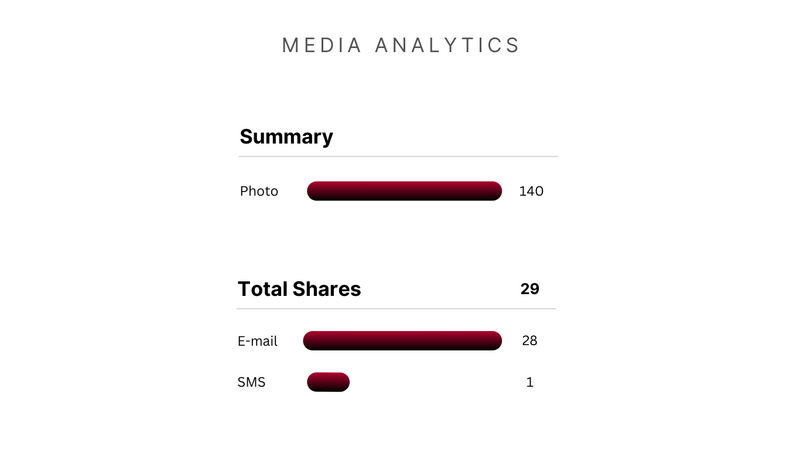 Data analytics from Ottawa Blackjacks Home Opener Photo Booth