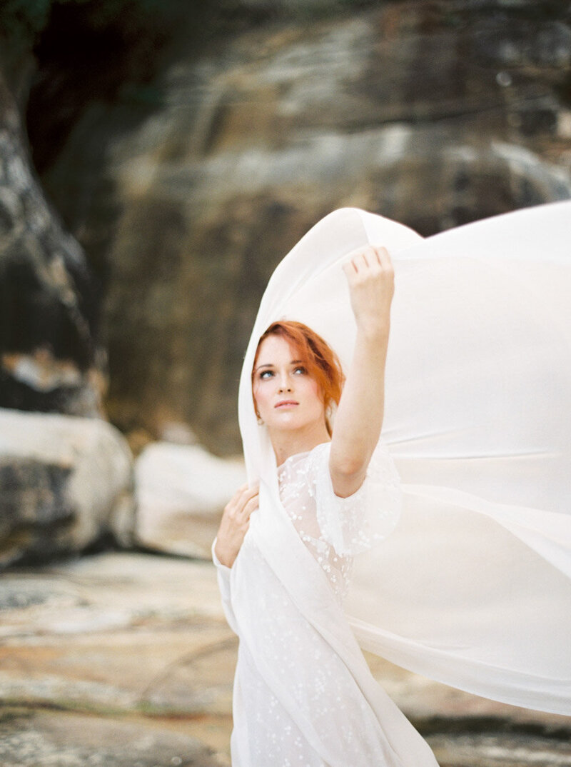 Sydney Fine Art Film Wedding Photographer Sheri McMahon - Sydney NSW Australia Beach Wedding Inspiration-00048