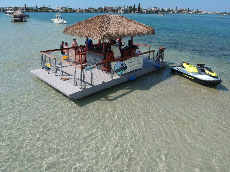 jet skis johns pass, tiki boat, scooters, paddle boards, kayaks