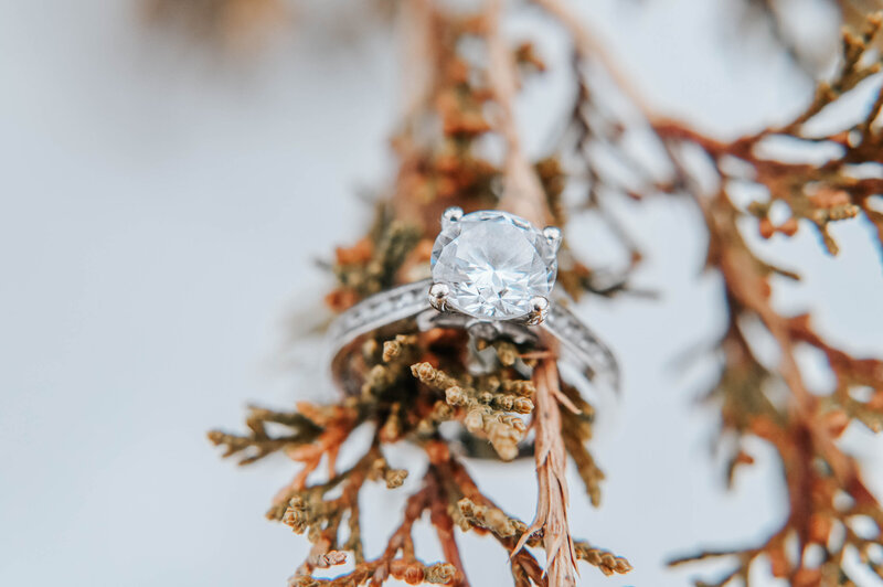 wedding ring photography detail photos south dakota