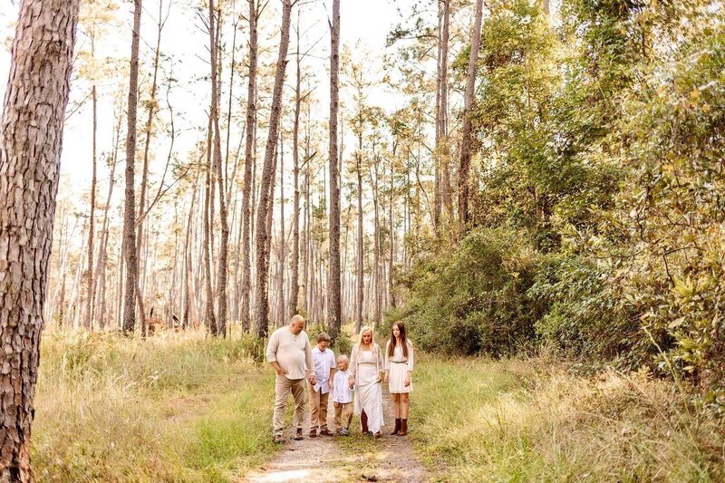 outdoor alabama family photo