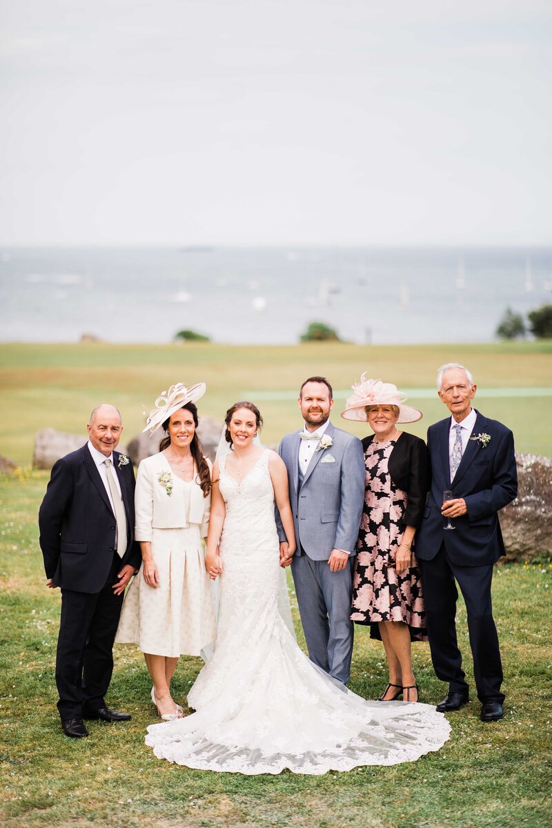 Studland Bay House Wedding Photography. Dorset Coastal Wedding Venue