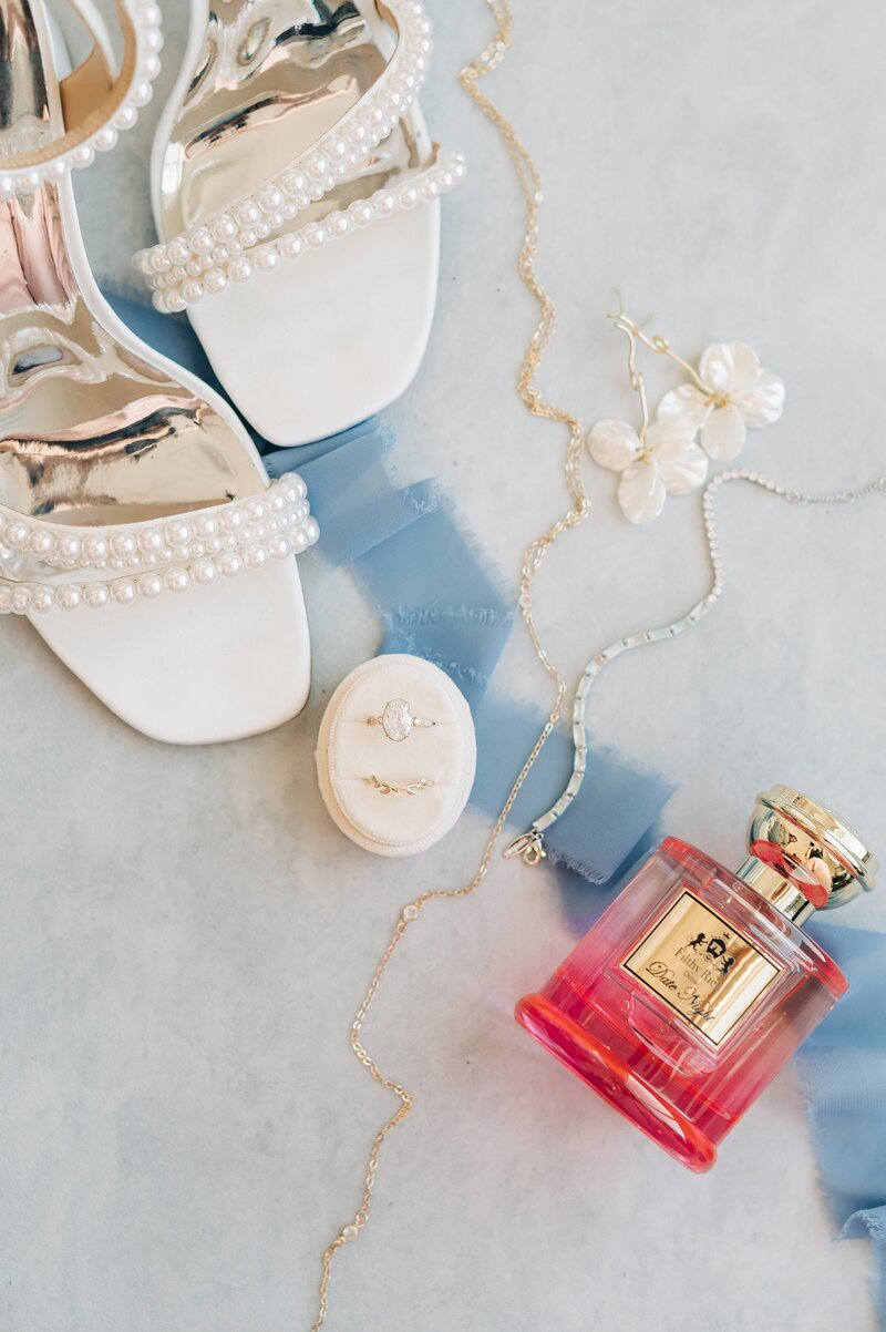 Wedding accessories and shoes