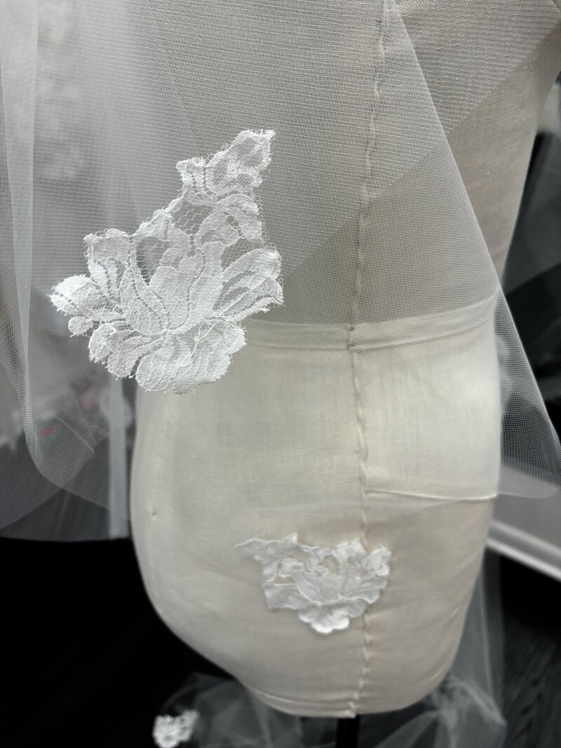 demelis atelier rose hankerchief bridal veil3