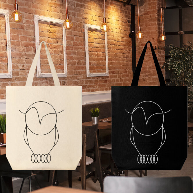 Clever Owl Bakery Simple Totes