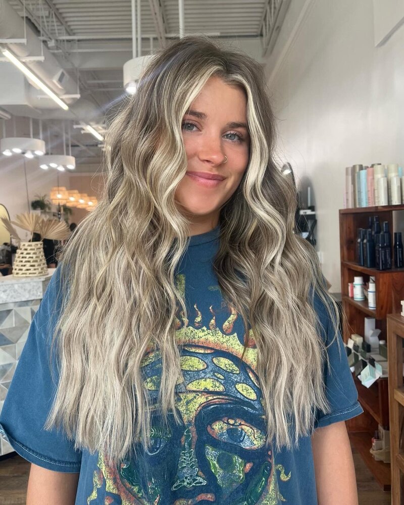 Hand Tied Extensions at Salt Hair Collective - East Beach Norfolk Virginia Hair Salon - 3
