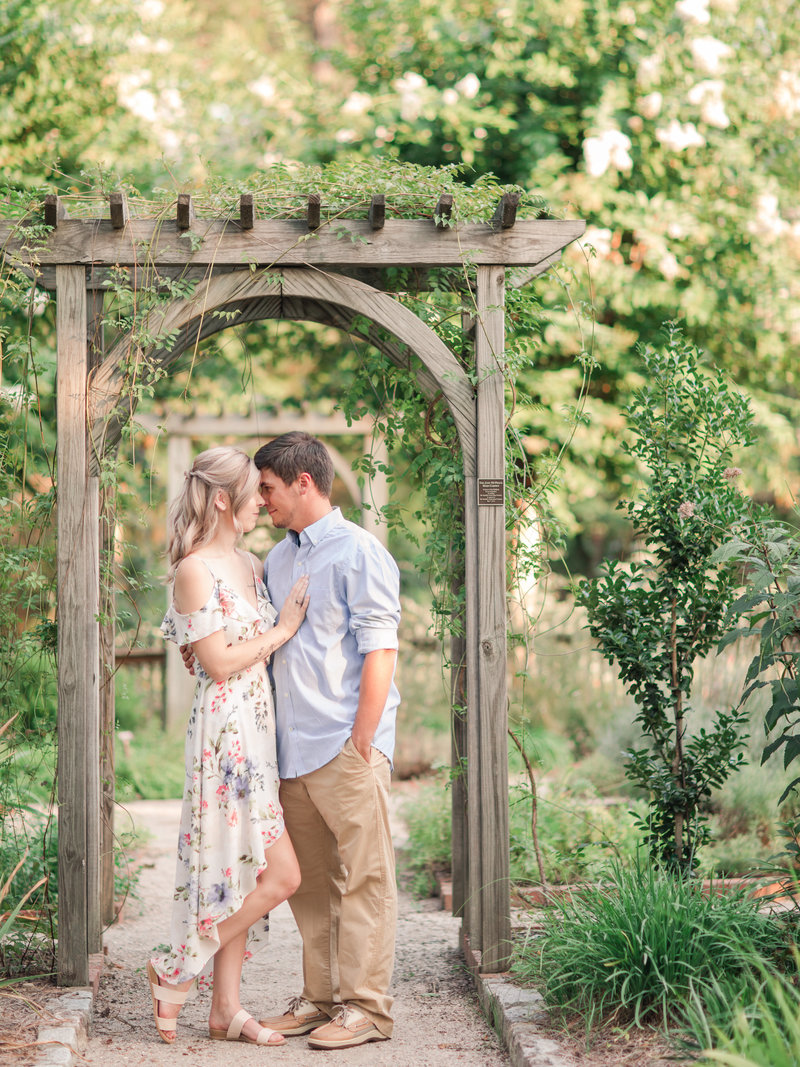 Jennifer B Photography-Sandhills Horticultural Gardens Engagement-Pinehurst NC-Cody and Kayla-2019-0064