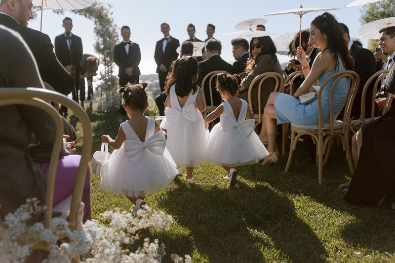 Ocean view wedding at Catalina View Gardens in Palos Verdes, California - 15