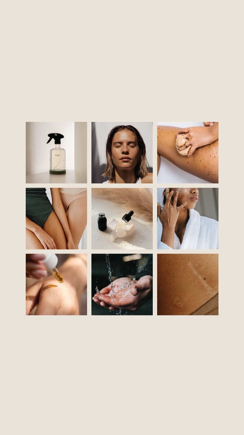 beauty product branding
