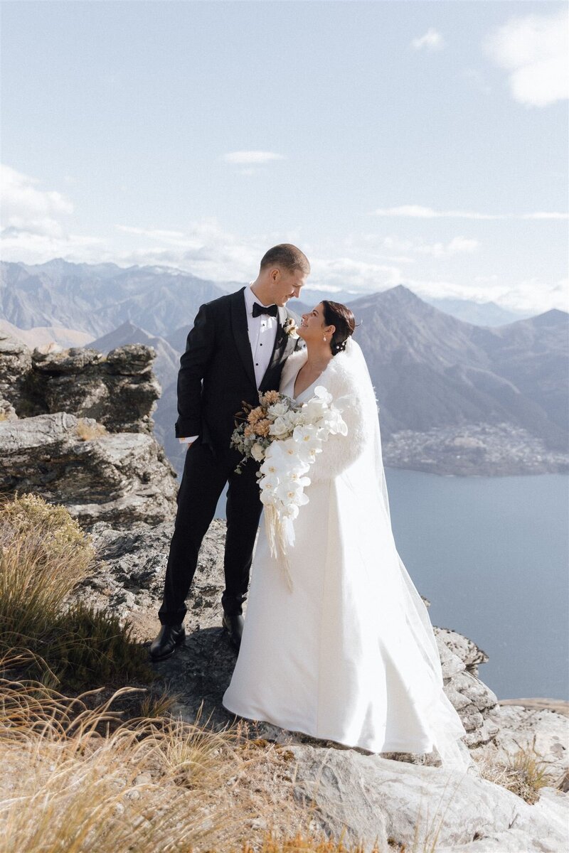 mount cook shoot with couple