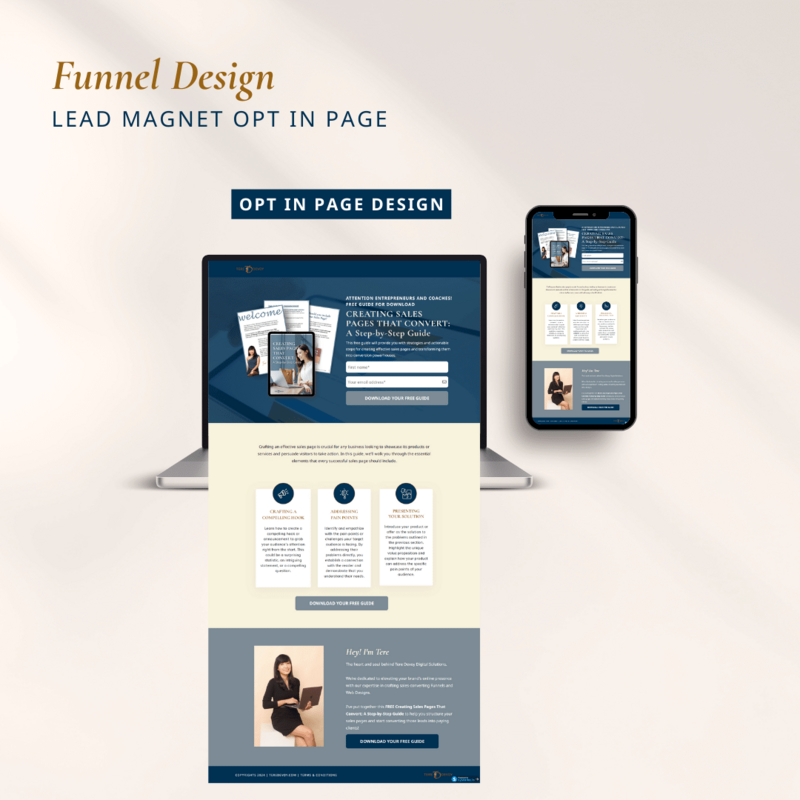 Tere Devoy_Opt In Lead Magnet Page Creation Service