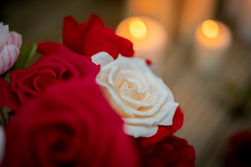 Paper roses