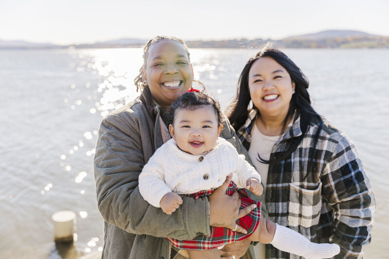 Natural Hudson Valley family photographers capturing joyful chaos and real life moments