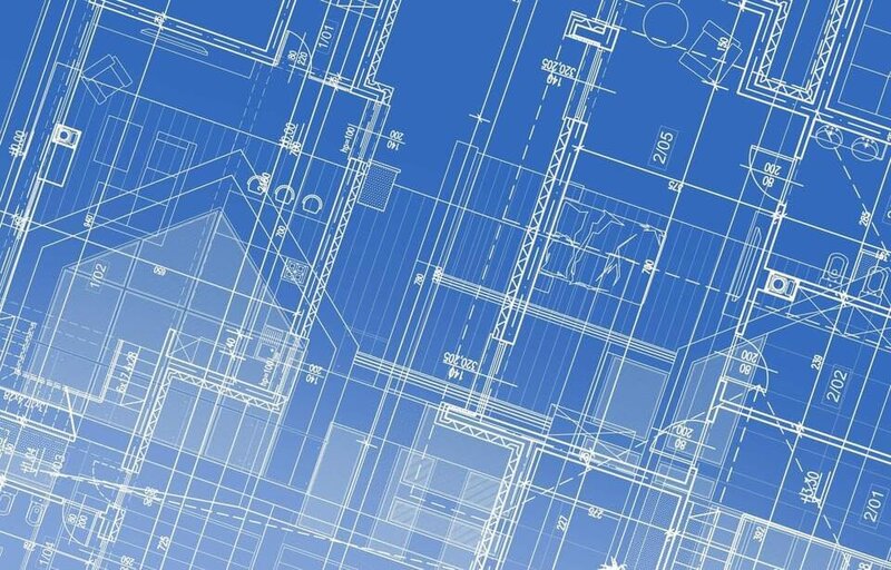 photo of blueprints.