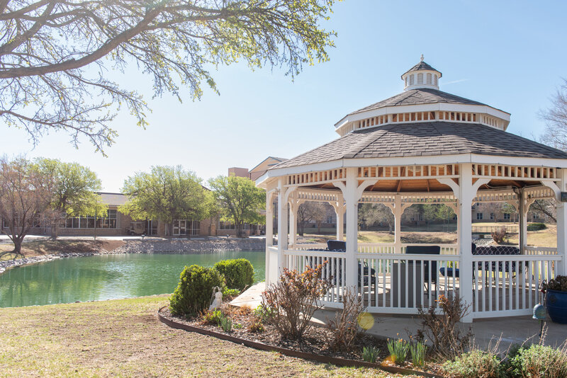 Senior living retirement home picture of the grounds