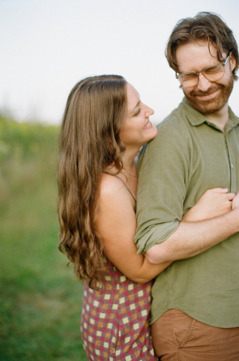 beautiful wedding on film with a vintage feel