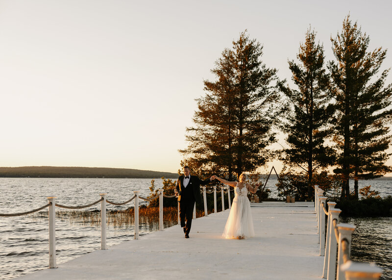 romantic banff lake elopement photographer danielle boulger photography