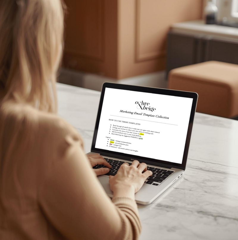 Marketing Email Templates for Interior Designers
