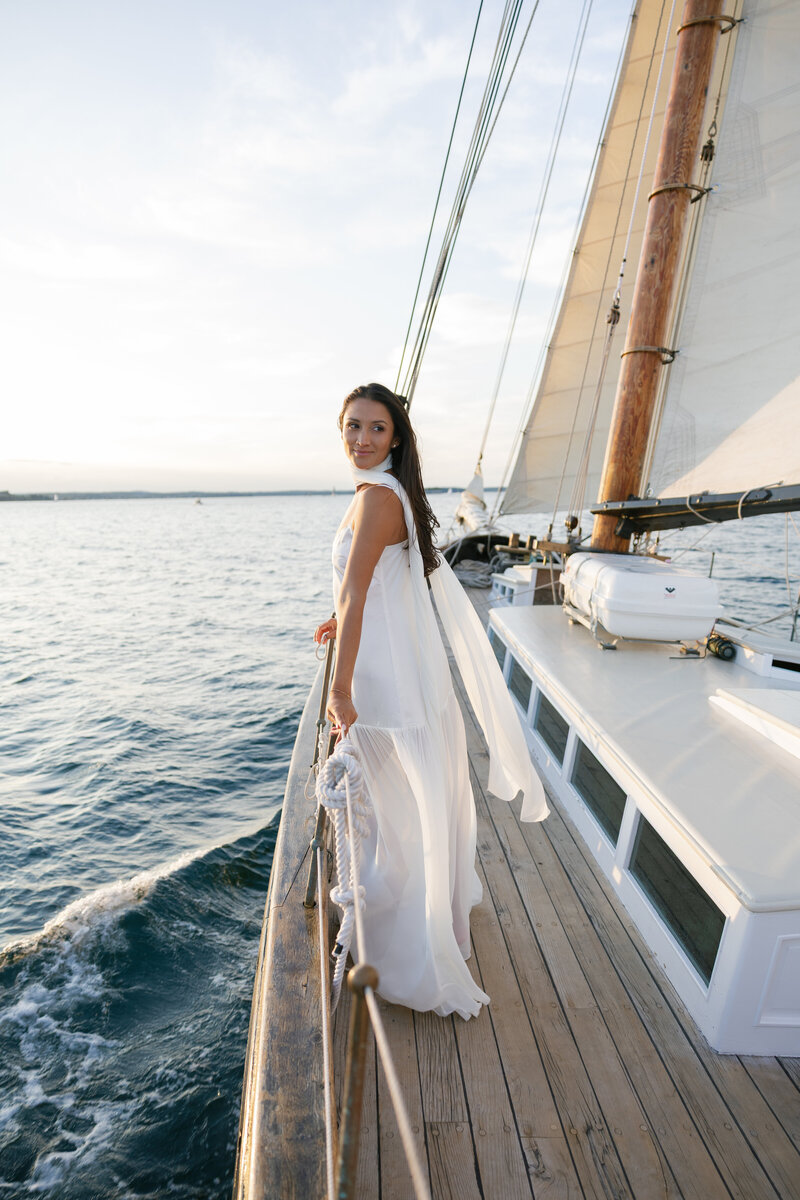 Emily Rowan Photo - Portland Schooner Charter Engagement, Portland, ME28