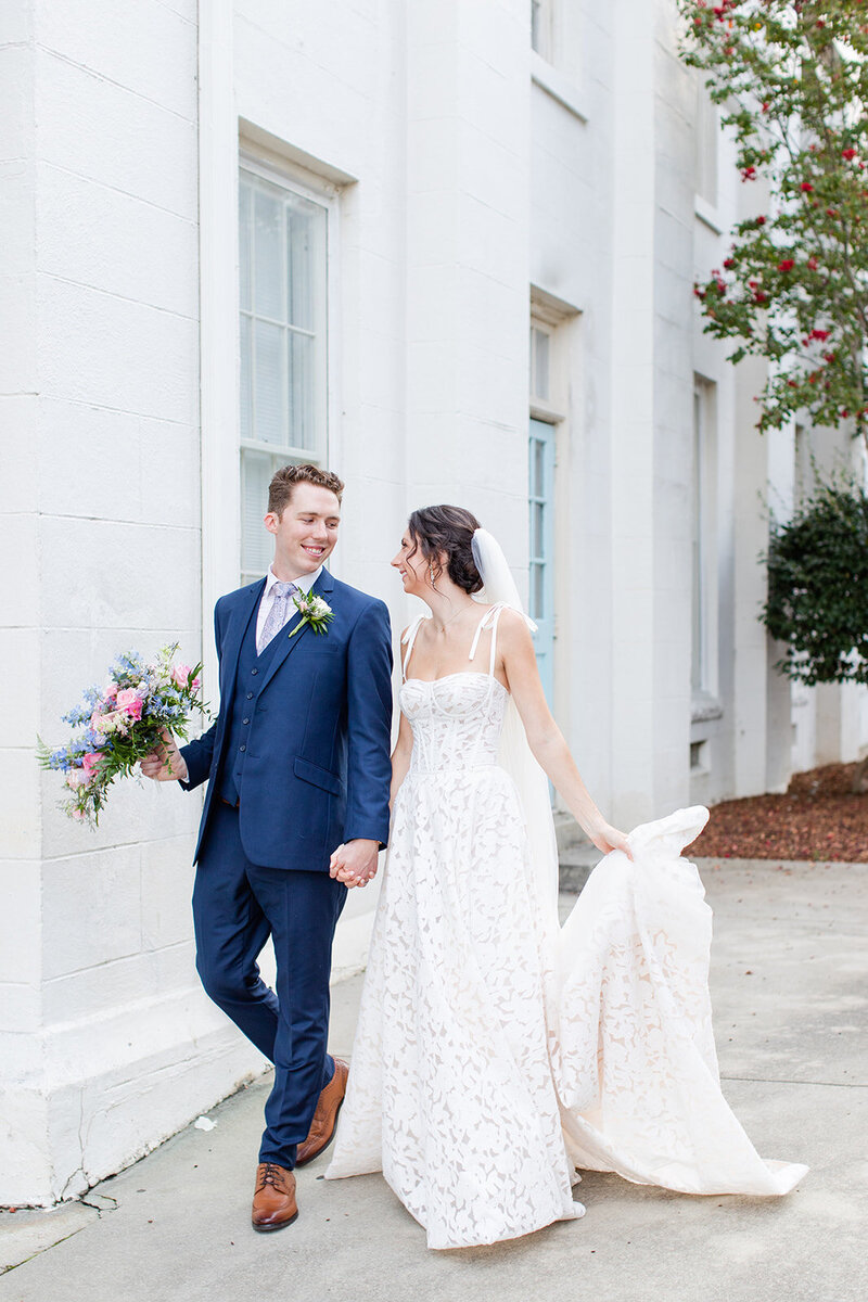 Vintage Church & Cannon Room Downtown Raleigh NC Wedding_Katelyn Shelley Photography (125)