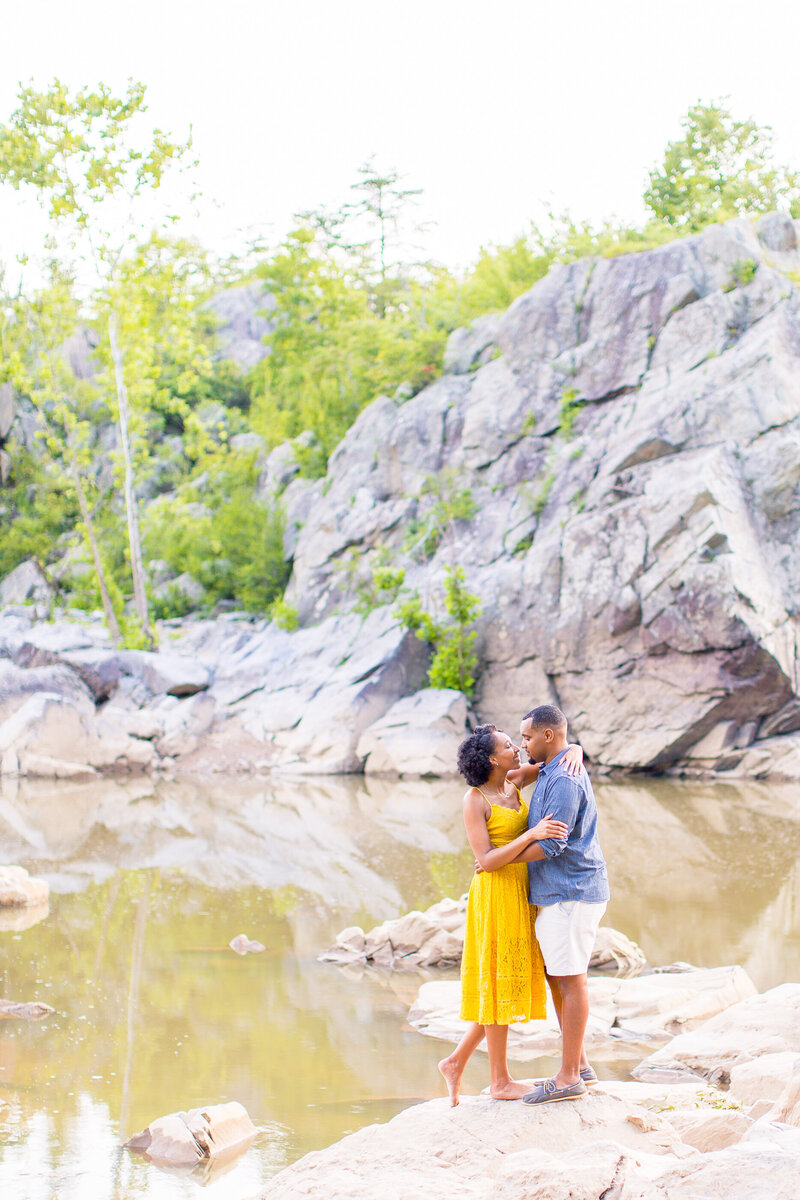 Kelsey & Kevin  Great Falls Engagement Session  Taylor Rose Photography  Engagement Session-92