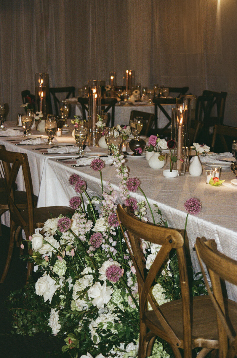 artful wedding flowers at El Chorro weddings by snapdragon bloom bar