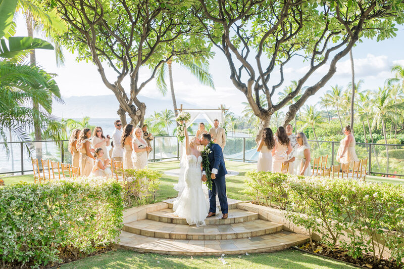 Hawaii wedding photography at the Fours Seasons in Maui, Hawaii