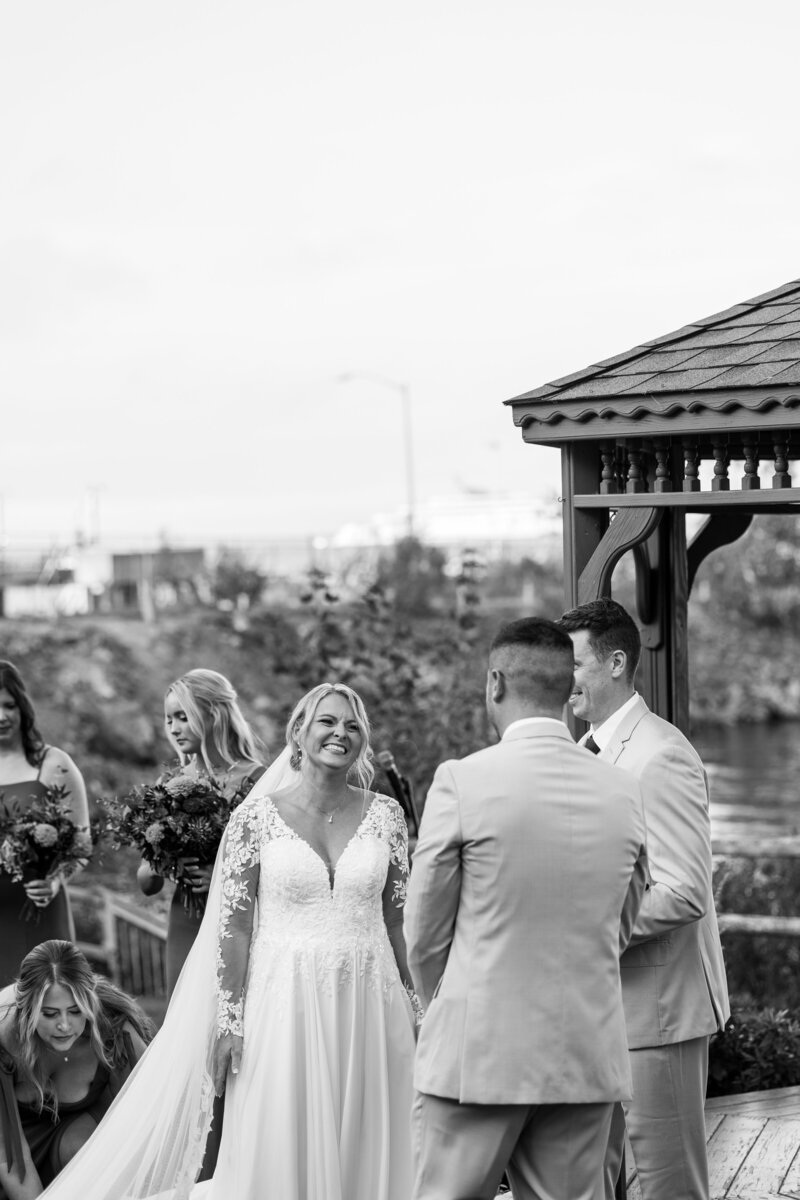 Danielle & Josh - Ceremony B&W-058