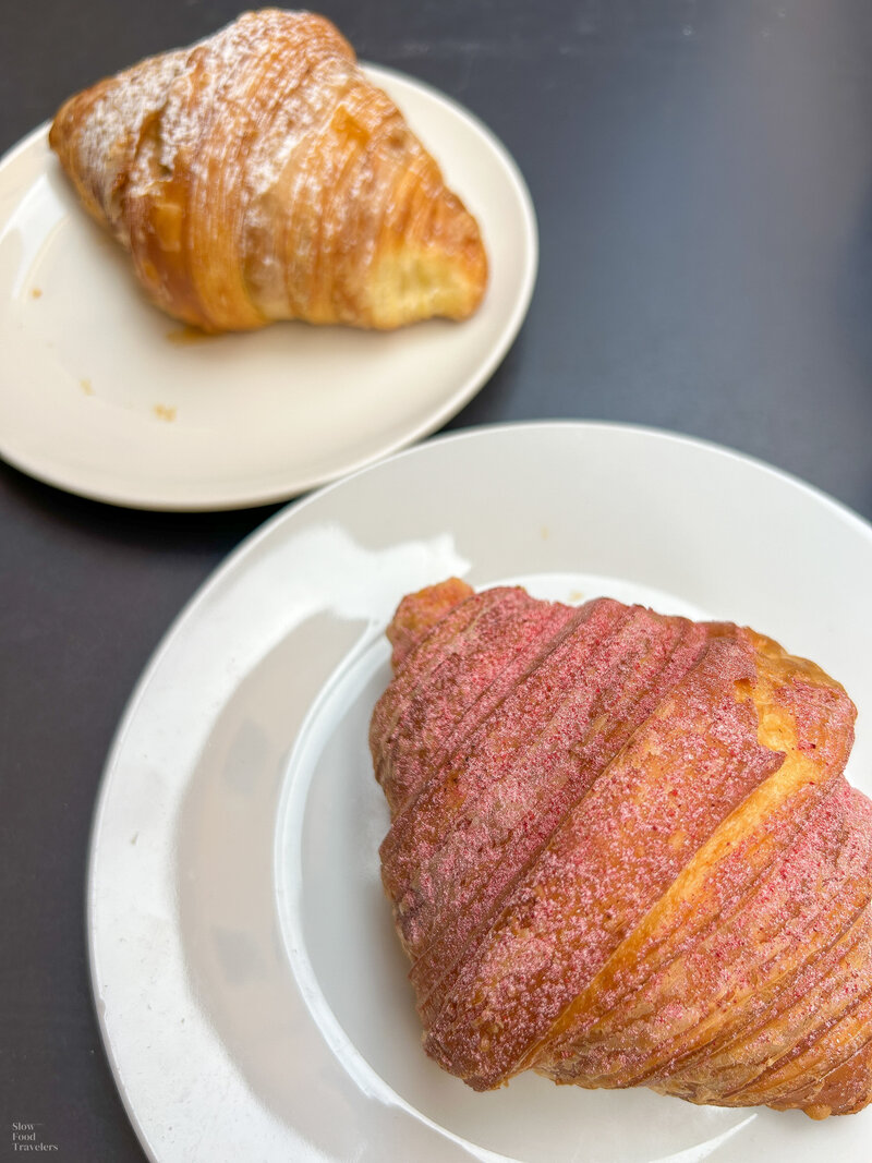 Pastries at Forna Brisa in Bologna, Italy