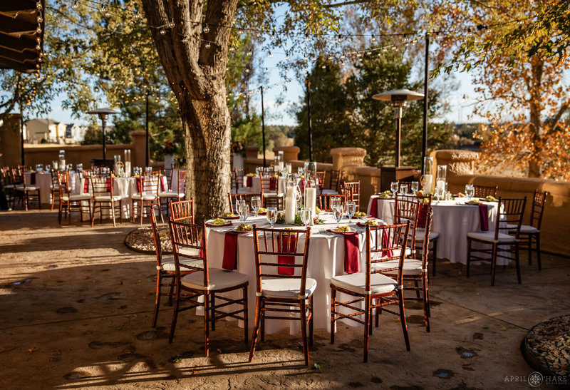 Autumn Wedding at Villa Parker with Outdoor Reception Dinner